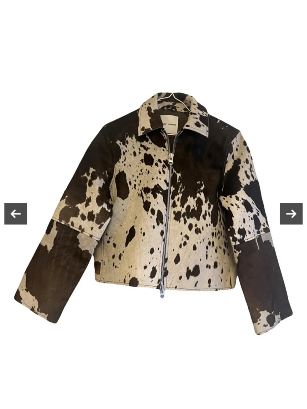 Samsoe Samsoe cowhide jacket NWT